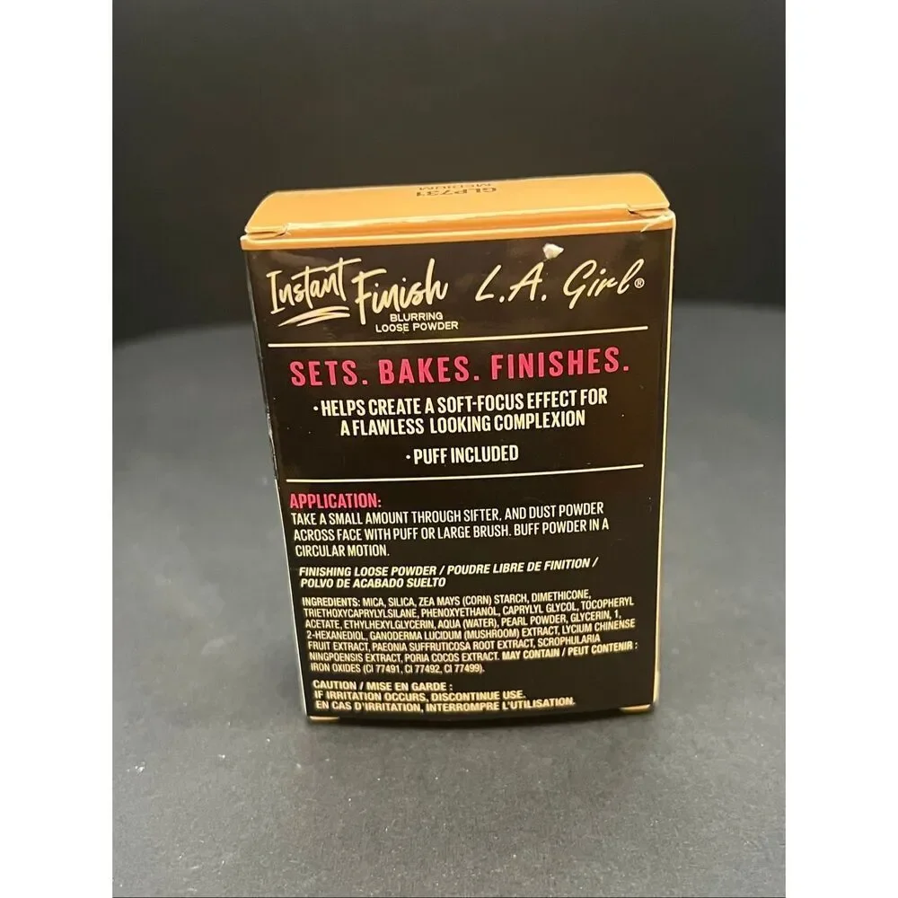 LA Girl Instant Finish Blurring Loose Powder Medium GLP731